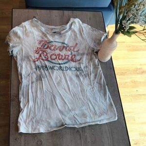 American Eagle David Bowie graphic Tshirt M